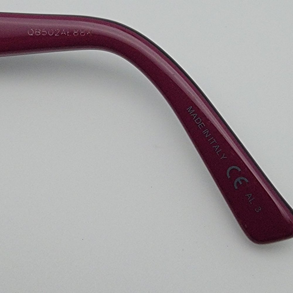 *SOLD* Christian Dior Diorissimo2N EWKYI Shiny Black Fuchsia Sunglasses FRAME - Picture 10 of 14